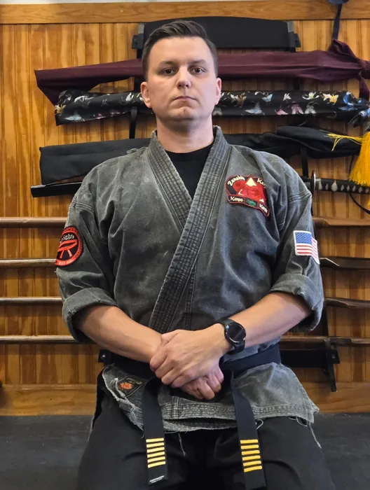 Renshi Jon Matos, instructor at Zanshin Kenjutsu Kenpo Karate