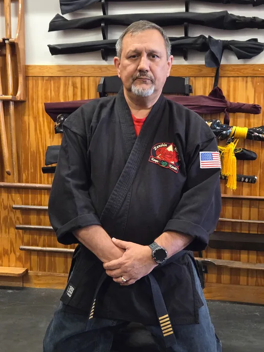 Renshi Kevin Matos, instructor at Zanshin Kenjutsu Kenpo Karate