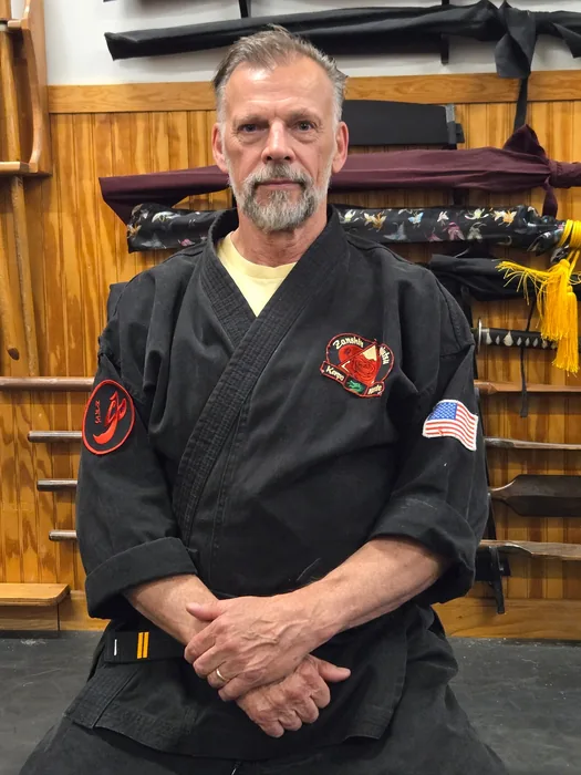 Sensei Steve Norman, instructor at Zanshin Kenjutsu Kenpo Karate