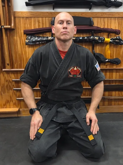 Sensei Todd Schernig, instructor at Zanshin Kenjutsu Kenpo Karate