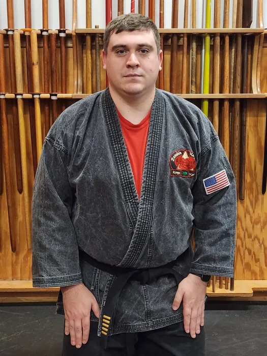 Shihan AJ Bonaccorsi, instructor at Zanshin Kenjutsu Kenpo Karate