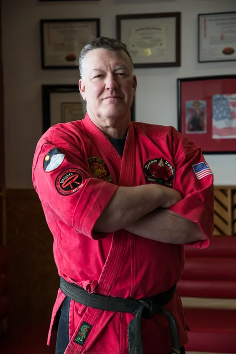 Soke Paul Parent, instructor at Zanshin Kenjutsu Kenpo Karate